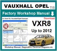 vauxhall vxr8 Workshop Manual Download